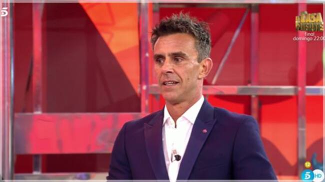 Alonso Caparrós, feliz en 'Sálvame'.