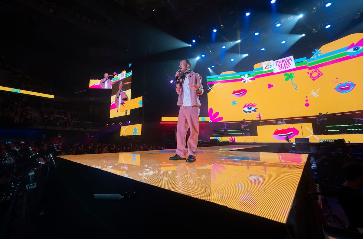 Impresionantes maestros de ceremonias como nuestro compañero Jesús, y una impresionante puesta en escena.
