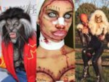 Los 10 famosos con los mejores disfraces de halloween