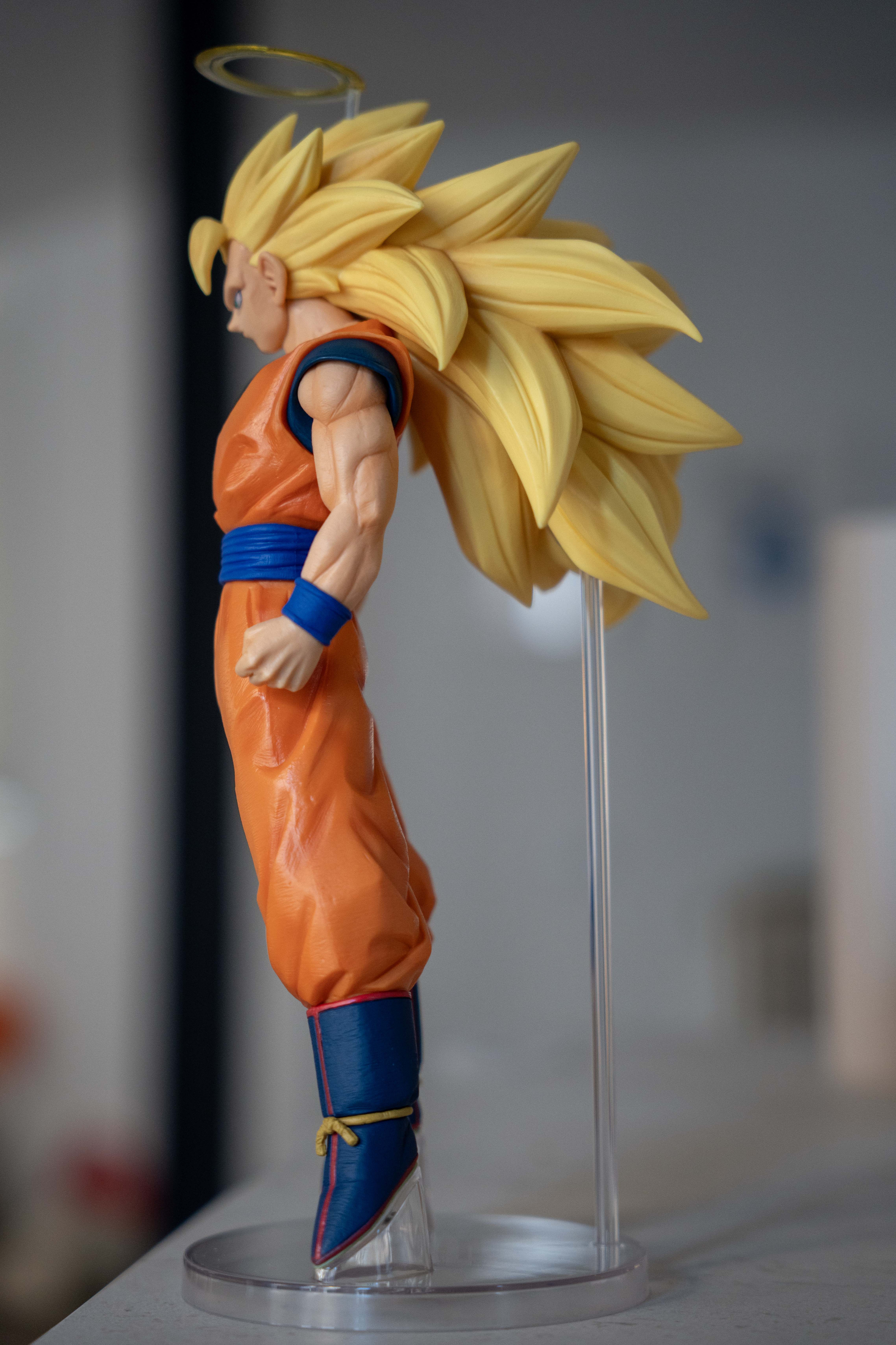 Goku Super Saiyan 3 de la linea Ichibansho de Bandai