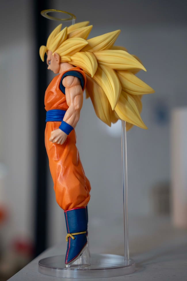 Goku Super Saiyan 3 de la linea Ichibansho de Bandai