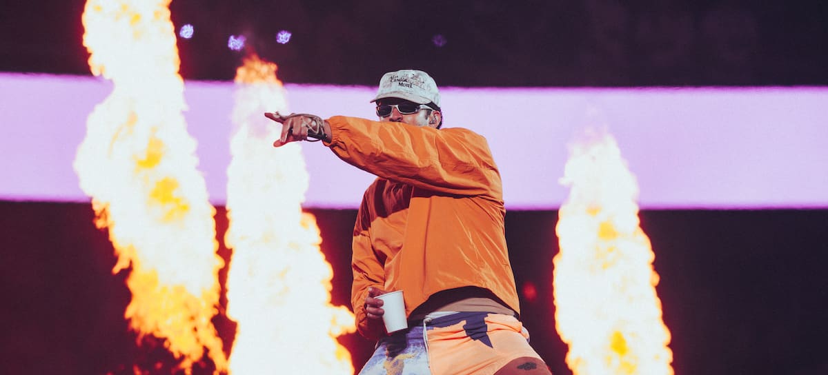Bad Bunny, en su concierto en Lisboa 2026.