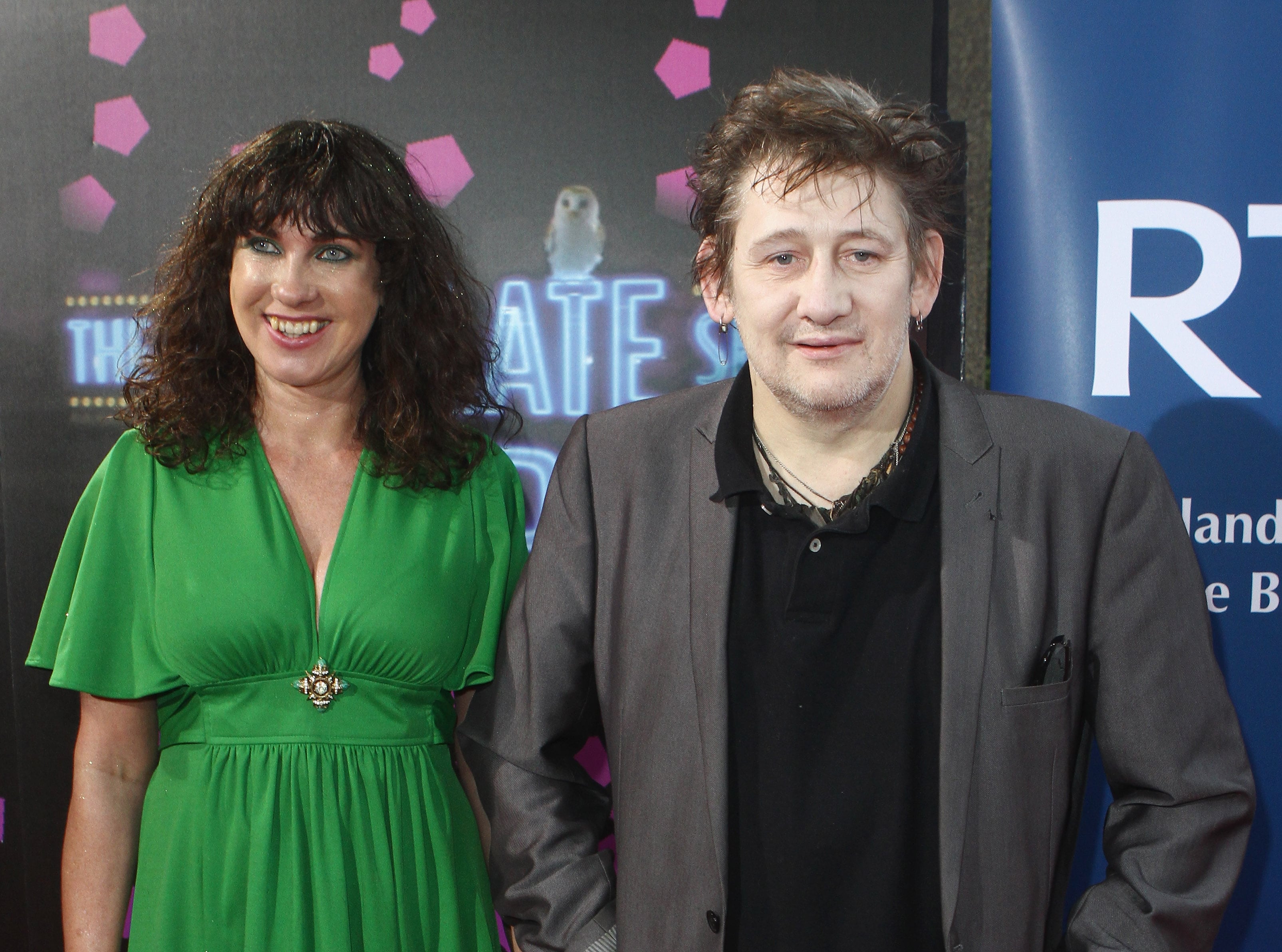 Victoria Clarke y Shane MacGowan en 2012.