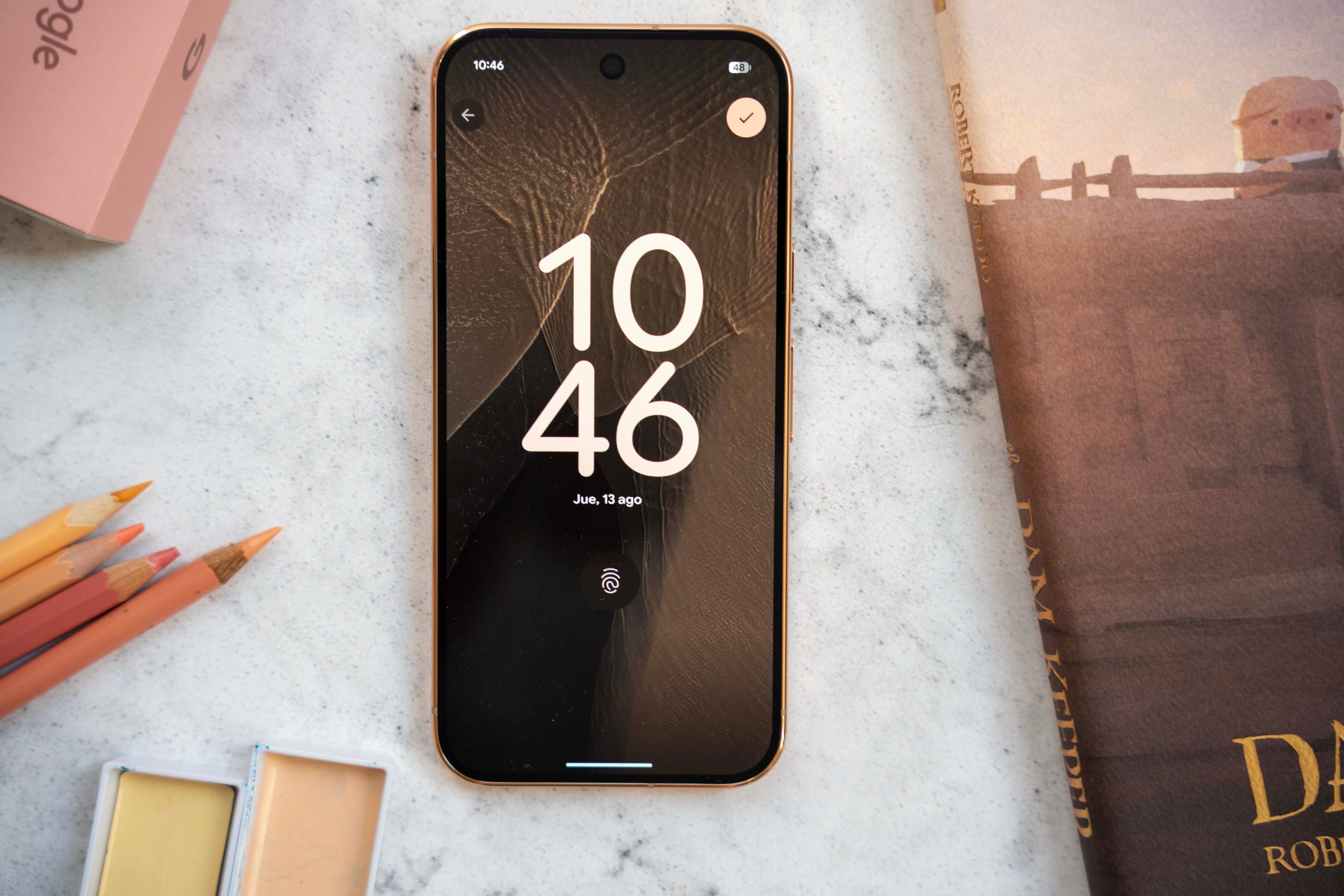 Google Pixel 11 Pro en color 'Arenisca'