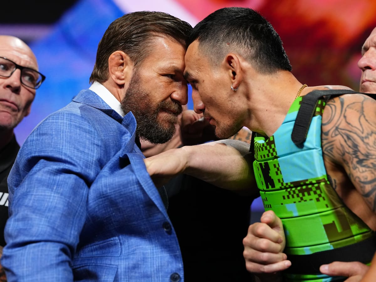 McGregor vs. Holloway: a qué hora y dónde ver el pesaje antes del combate de UFC 329