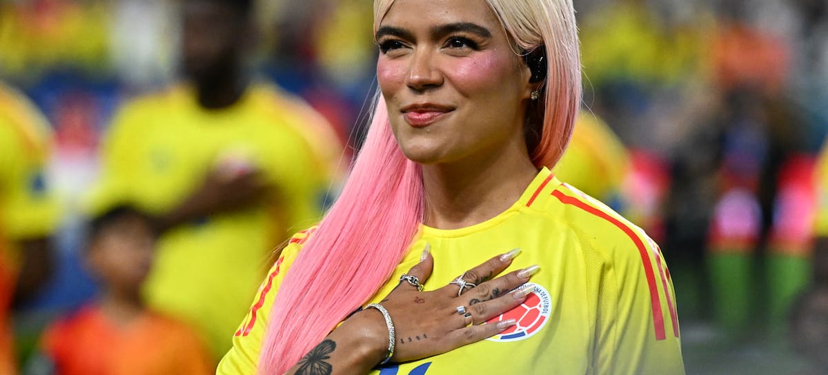 Karol G, en la final de la Copa América 2024