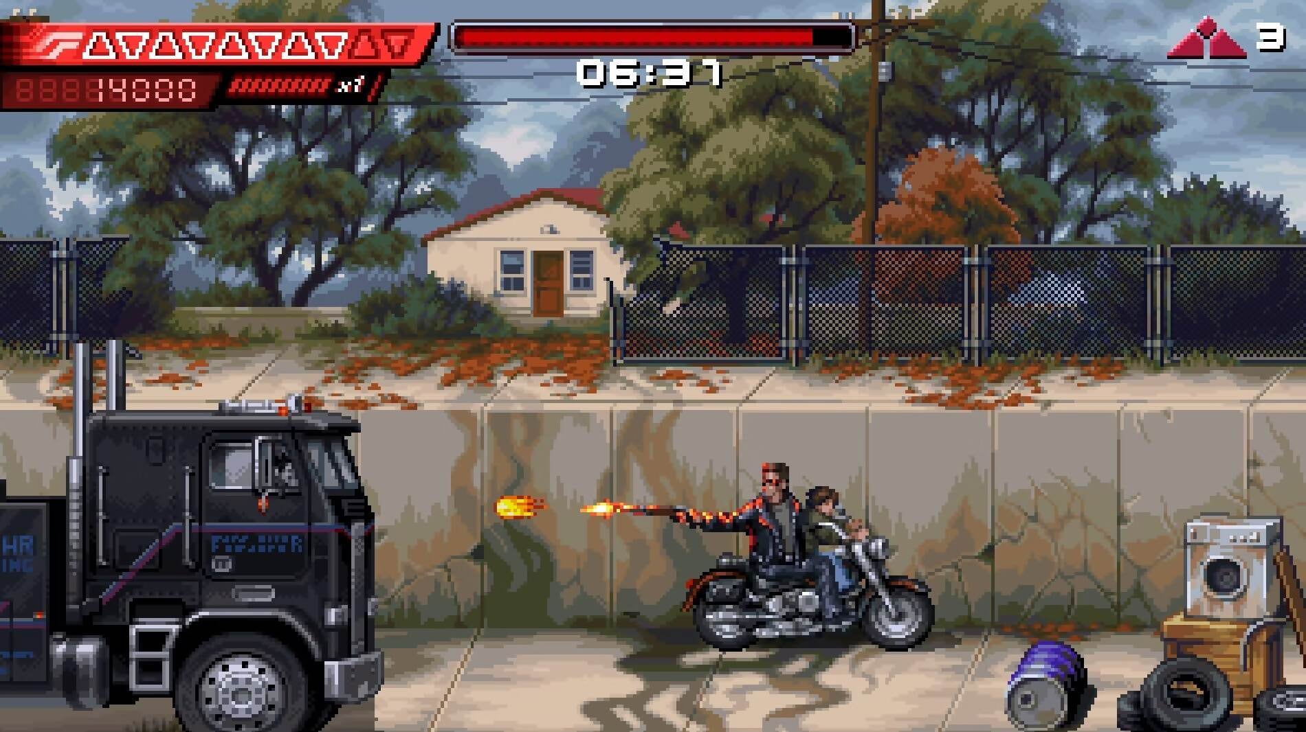 El nuevo videojuego retro de Terminator 2 llegará en Septiembre.