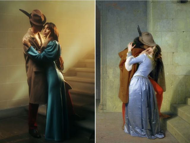 &#039;Otra Vez&#039; de Aitana vs. El Beso, de Francesco Hayez