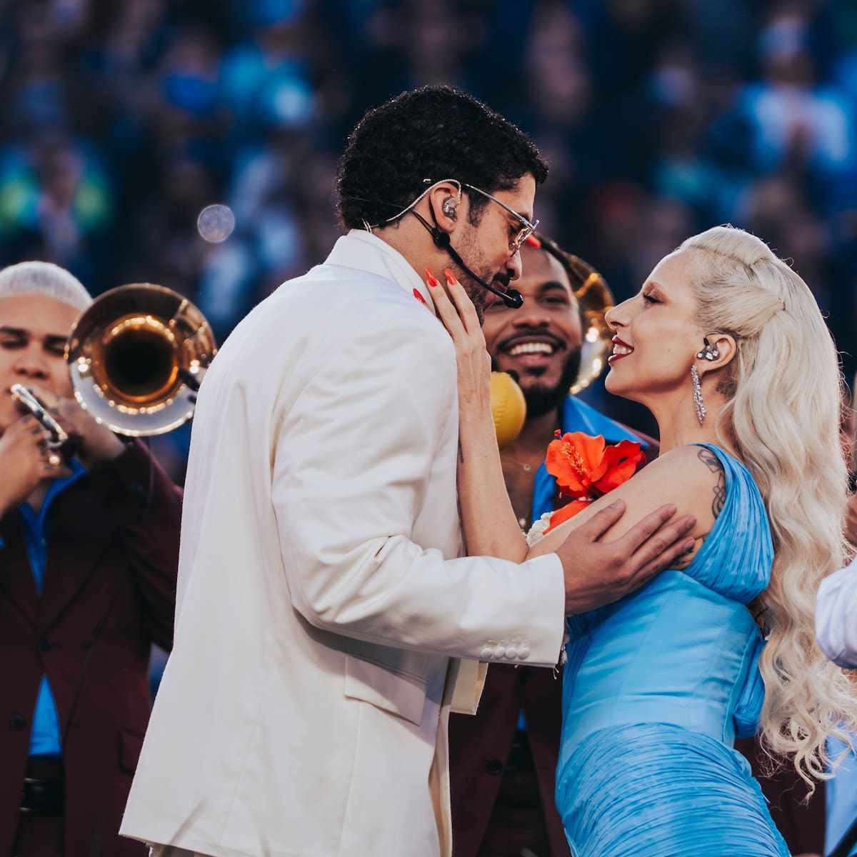 Bad Bunny, Lady Gaga y la amistad que va más allá de su actuación en la Super Bowl