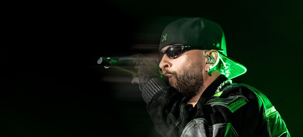 Feid en su concierto en Madrid