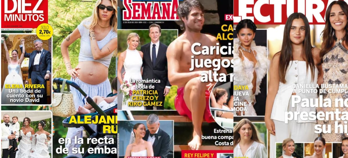Las portadas del corazón del miércoles 15 de julio.