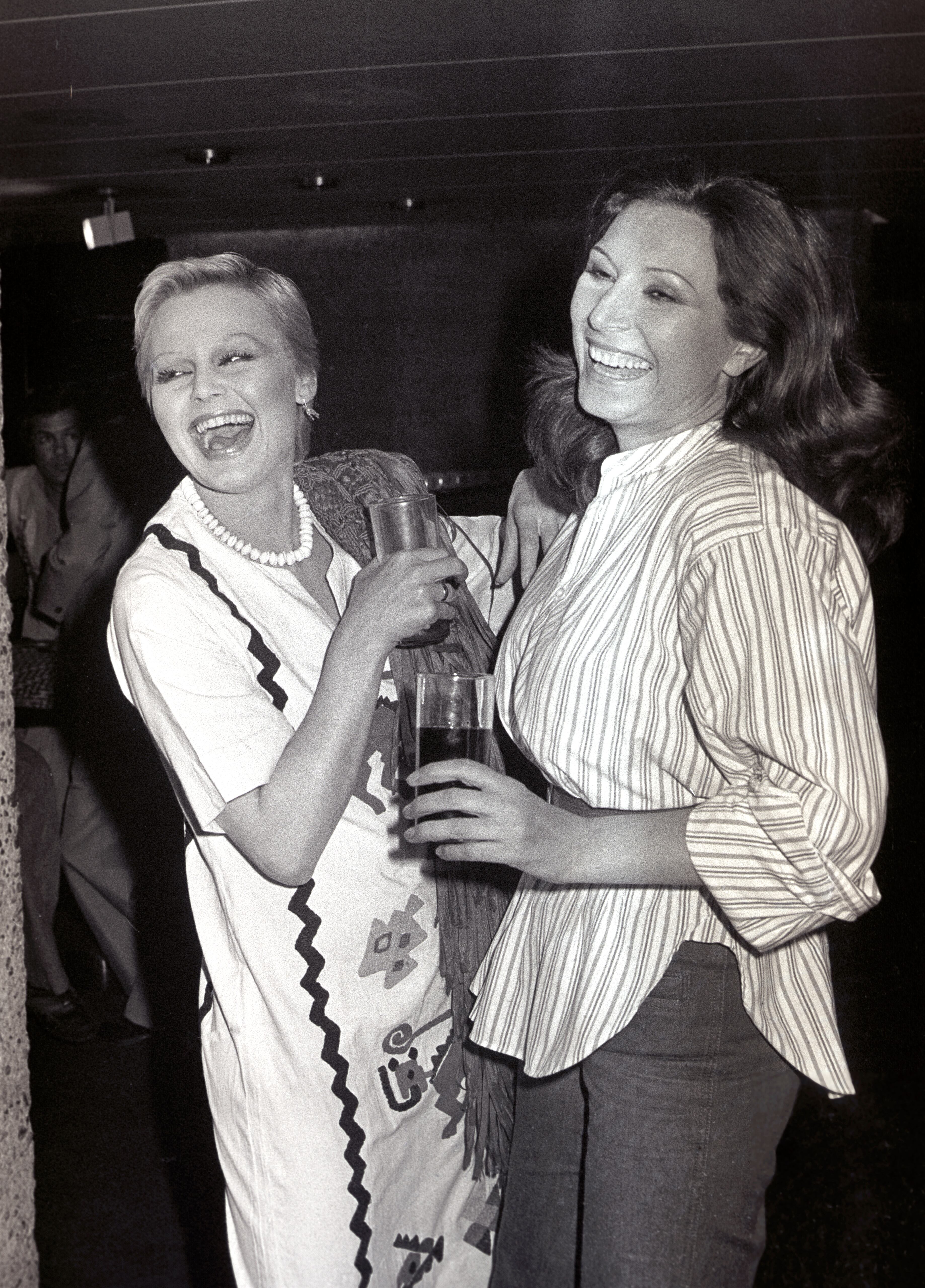 Rocío Jurado y Rocío Durcal, en Madrid (1976).  (Photo by Gianni Ferrari/Cover/Getty Images)