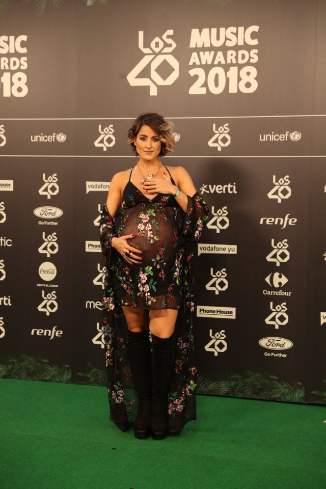 Barei, en la pasada edición de LOS40 Music Awards.