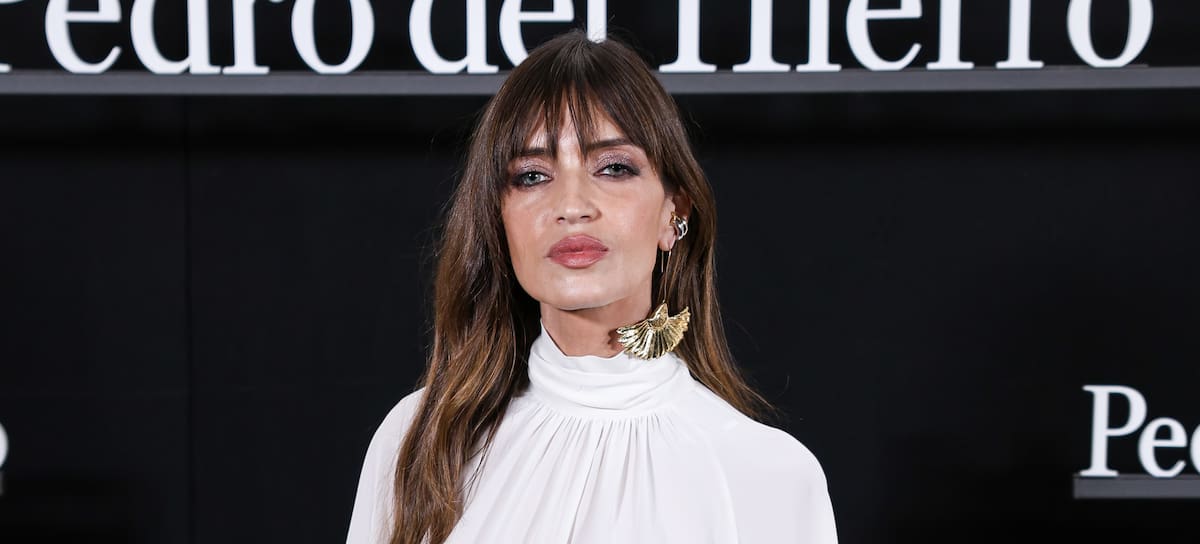 Sara Carbonero en un evento de moda de Pedro del Hierro en la Mercedes Benz Fashion Week Madrid 2025.