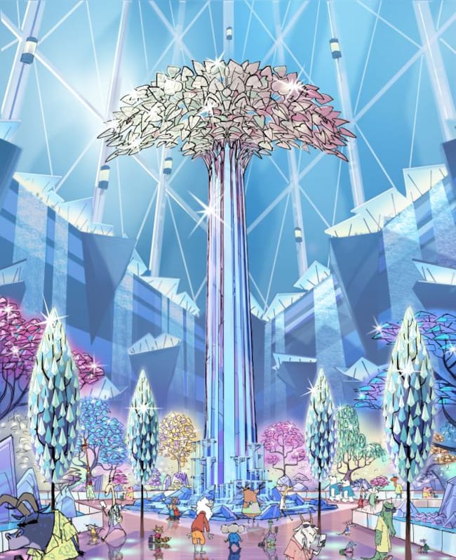 Uno de los bocetos de la película.