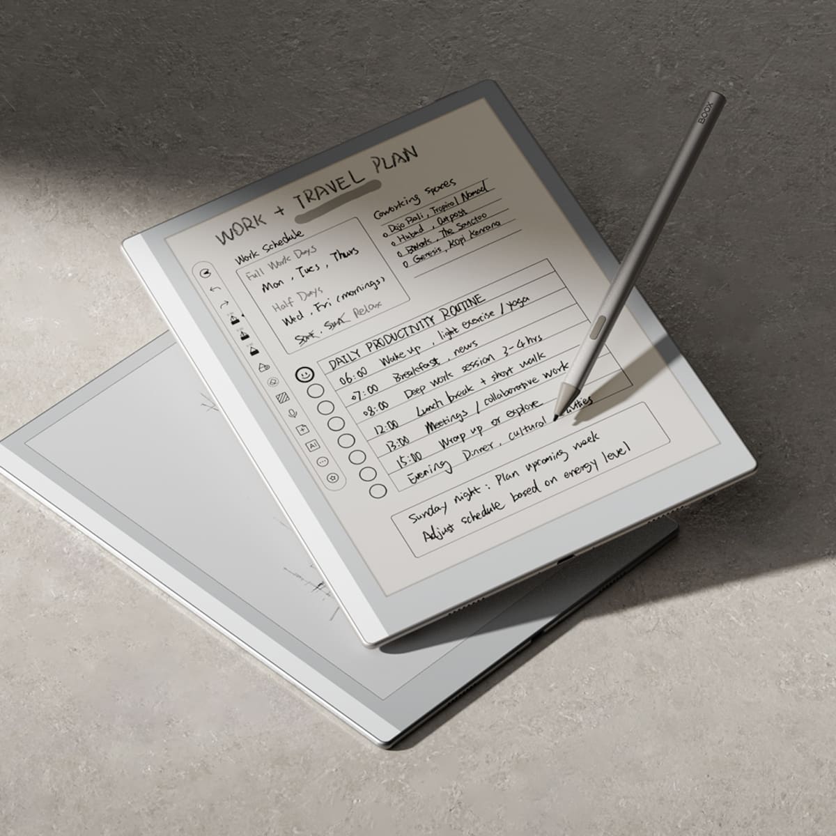 BOOX presenta las nuevas Go 10.3 (Gen II): tabletas de tinta electrónica pensadas para trabajar y escribir sin distracciones