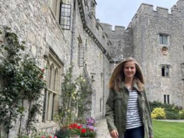 “Leonor ya está en Hogwarts”: el comentario más repetido tras las fotos de la princesa en Gales