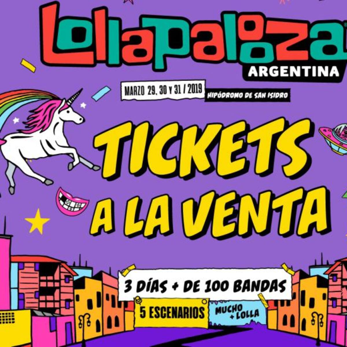 ¡Todo lo que tenés que saber sobre los accesos para el Lollapalooza 2019!