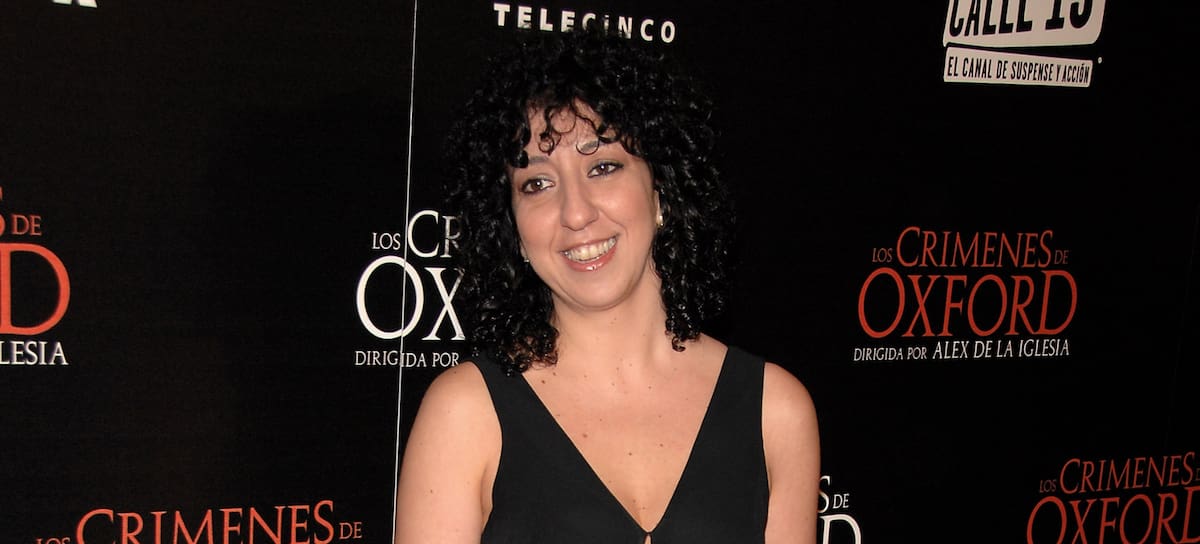 La actriz española Mónica Cervera, 2008