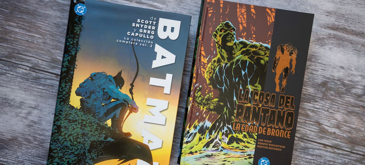 Batman de Scott Snyder y La Cosa del Pantano de Bernie Wrightson somo imprescindibles de Mayo.