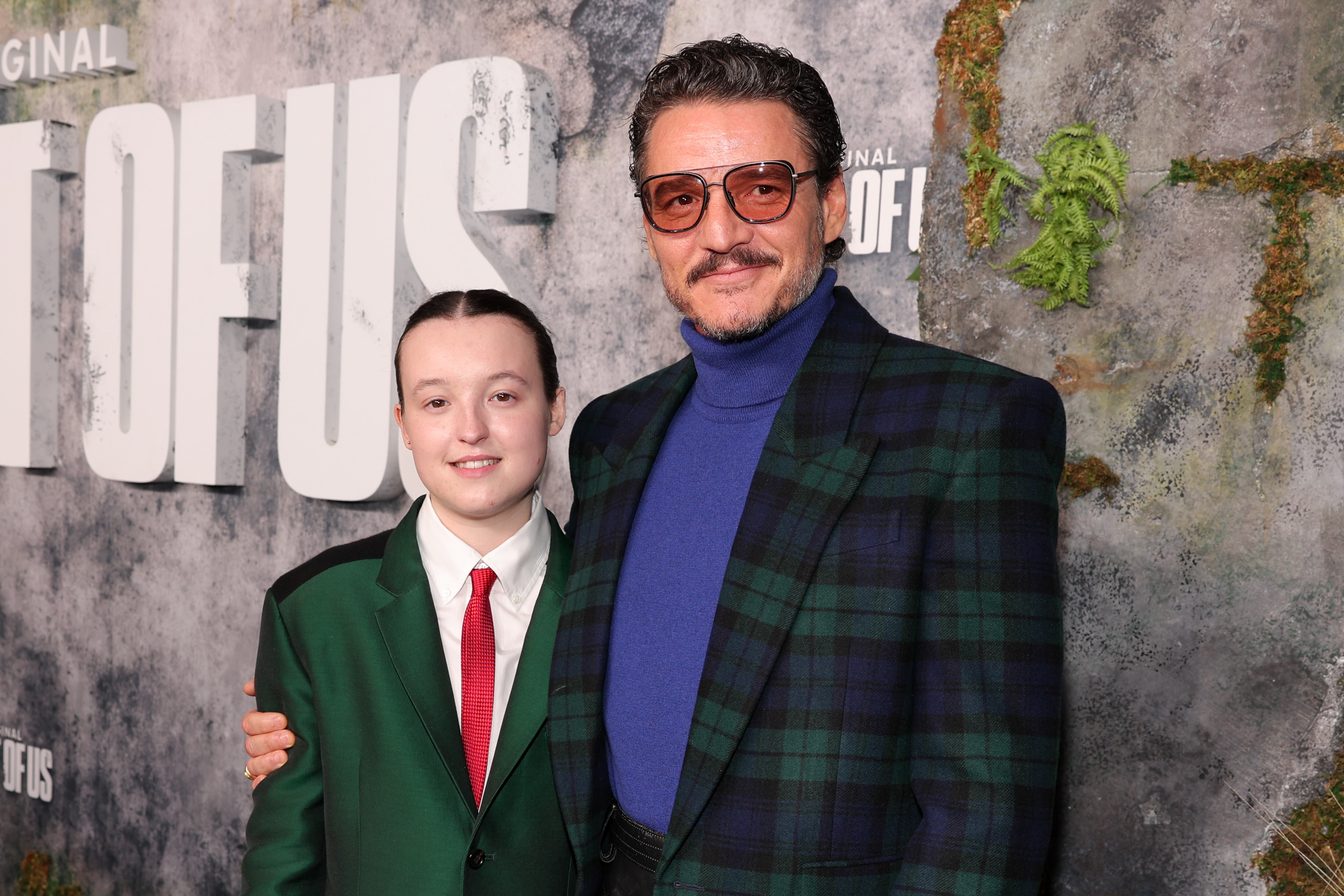Bella Ramsey y Pedro Pascal en la presentación de la segunda temporada de "The Last of Us"