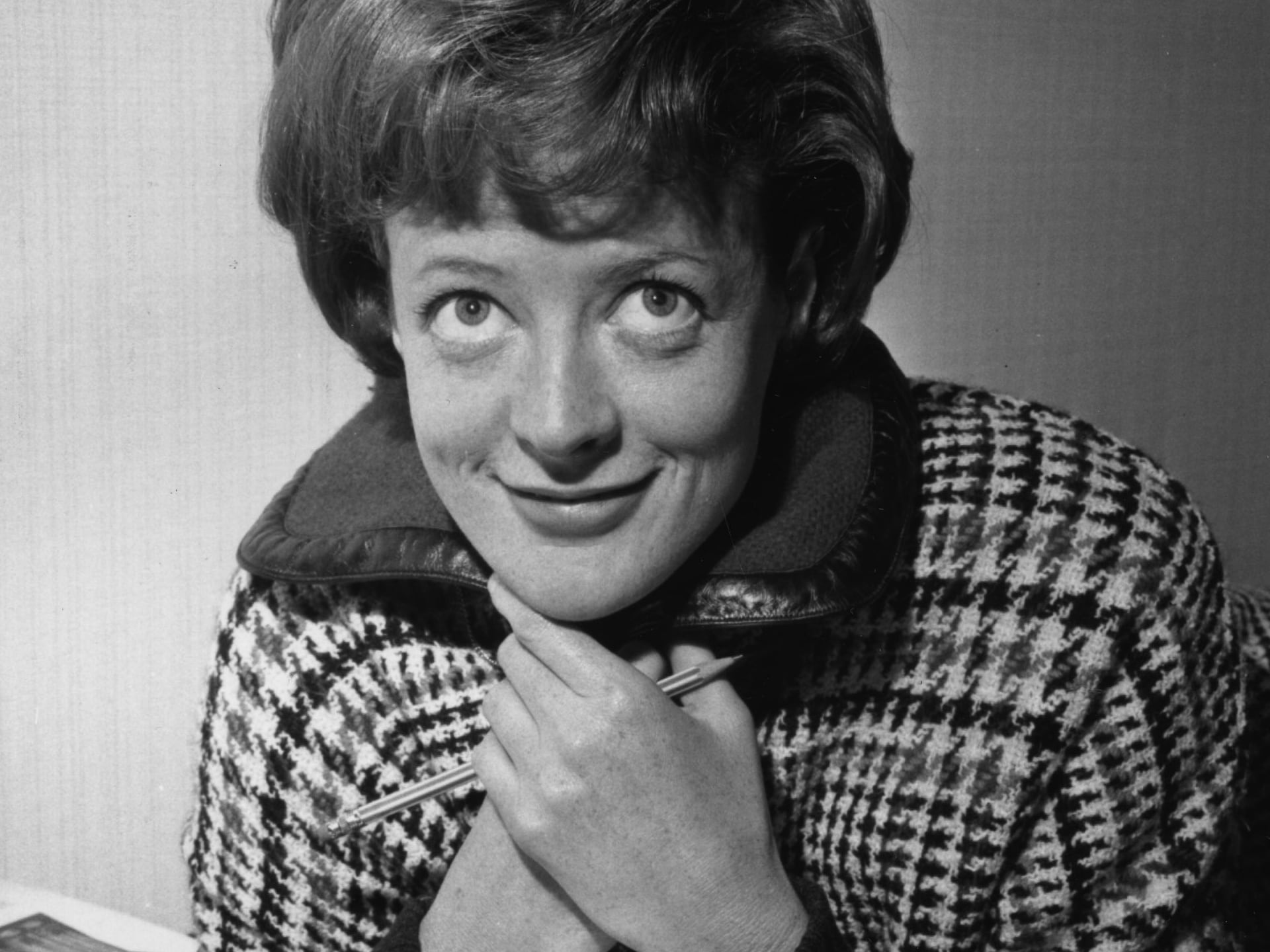 Maggie Smith en 1963. / Evening Standard/Getty