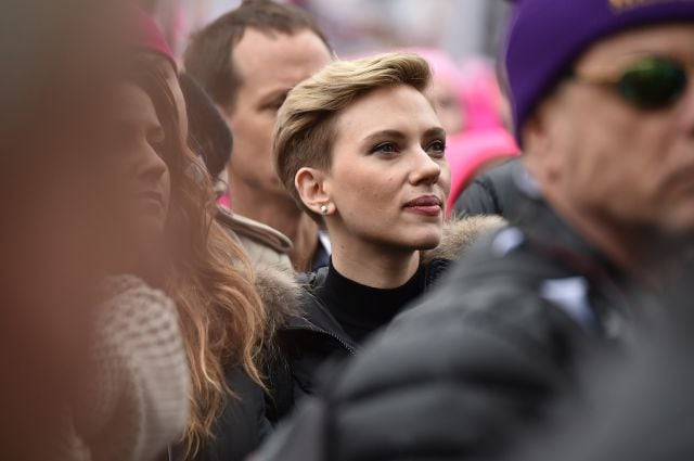 Scarlett Johansson, políticamente comprometida.