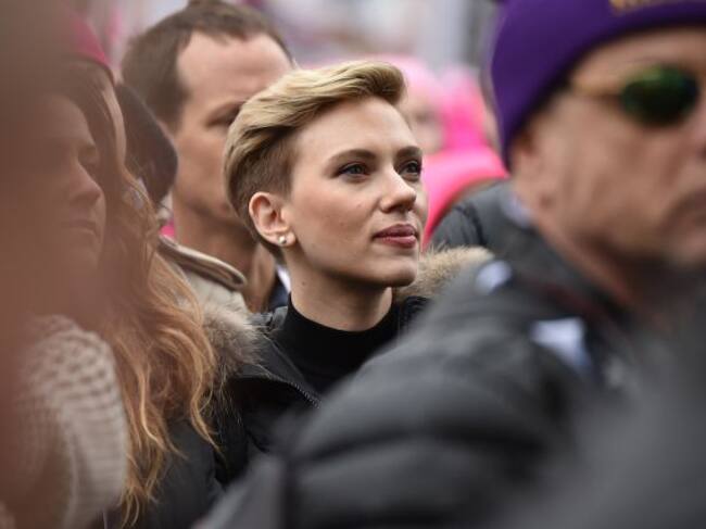 Scarlett Johansson, políticamente comprometida.