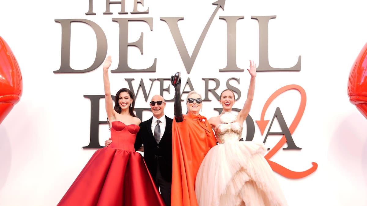 Anne Hathaway, Meryl Streep, Lady Gaga... así han sido sus looks en la premiere de 'El Diablo Viste de Prada 2'