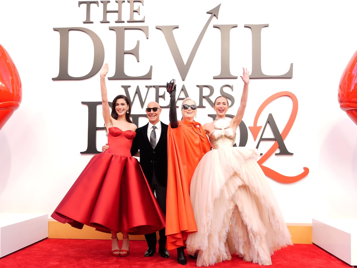 Anne Hathaway, Meryl Streep, Lady Gaga... así han sido sus looks en la premiere de 'El Diablo Viste de Prada 2'