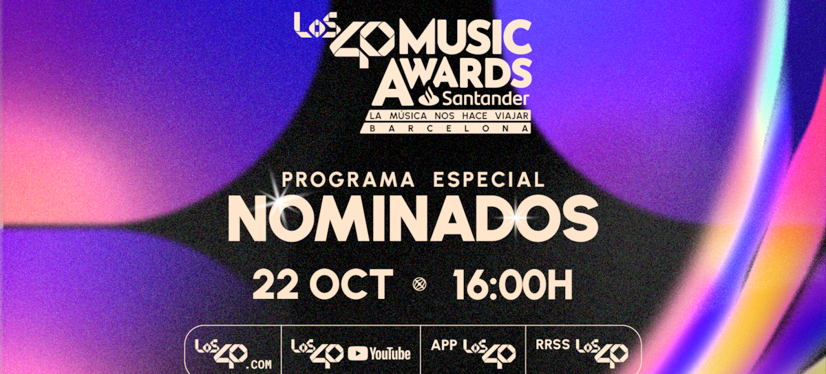 Programa de nominados de LOS40 Music Awards Santander 2026