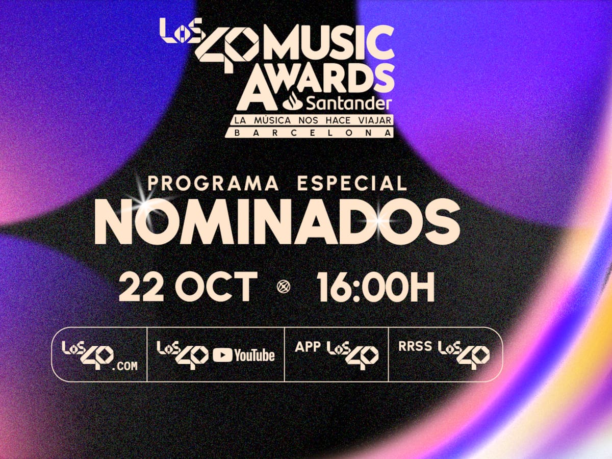 Nominados a LOS40 Music Awards Santander 2026, en directo: la cuenta atrás del programa especial