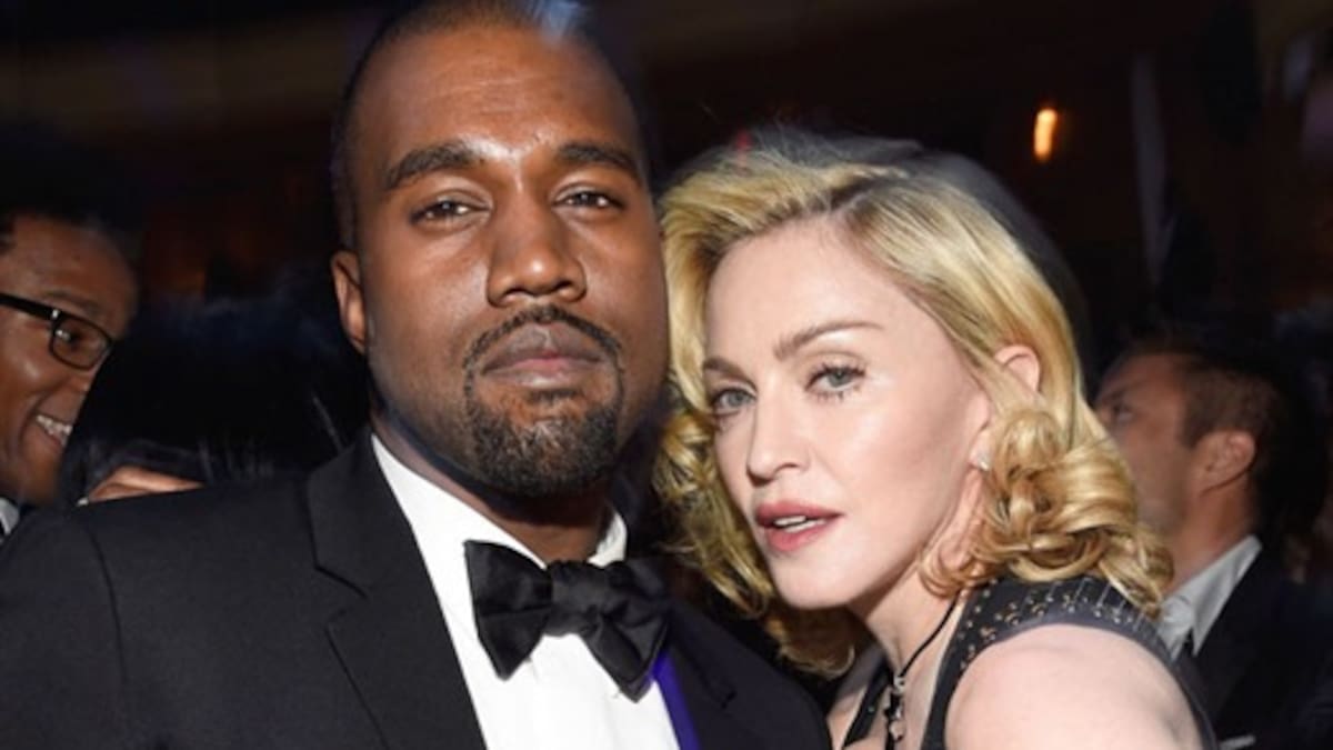 La selfie de Madonna y Kanye West