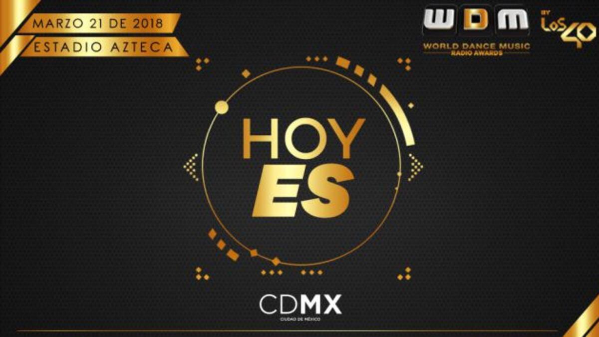 ¡Hoy llegan los World Dance Music Radio Awards!