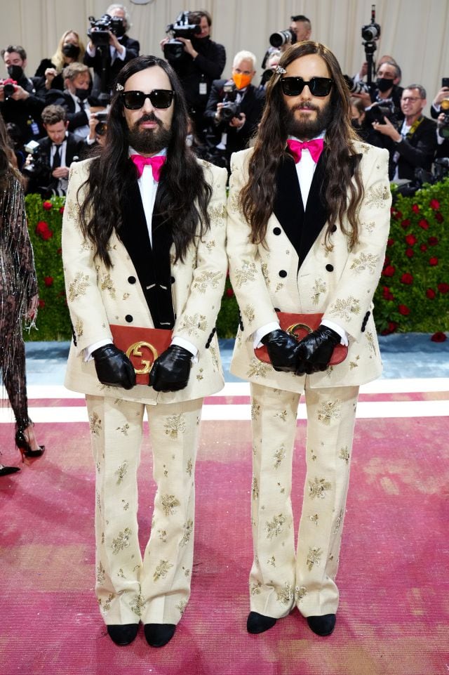 Alessandro Michele y Jared Leto, dos gotas de agua en la MET Gala 2022.