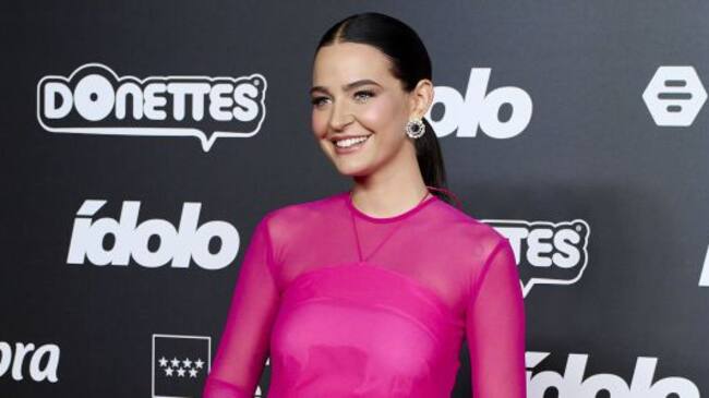 Laura Escanes en los Premios Ídolo.