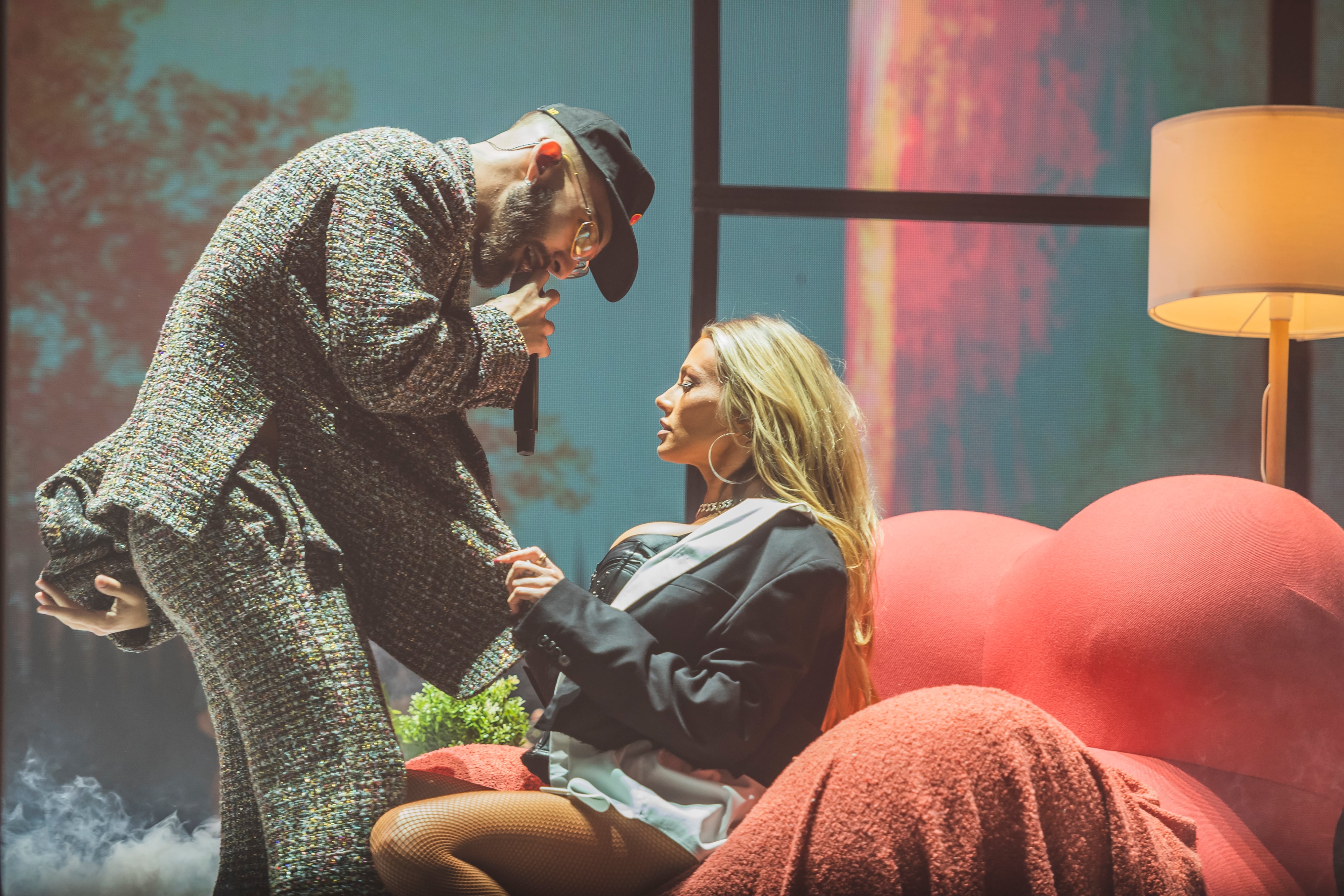 Manuel Turizo en su concierto del Movistar Arena de Madrid como parte de la gira &#039;201 World Tour&#039;.  / Ricardo Rubio/Europa Press via Getty