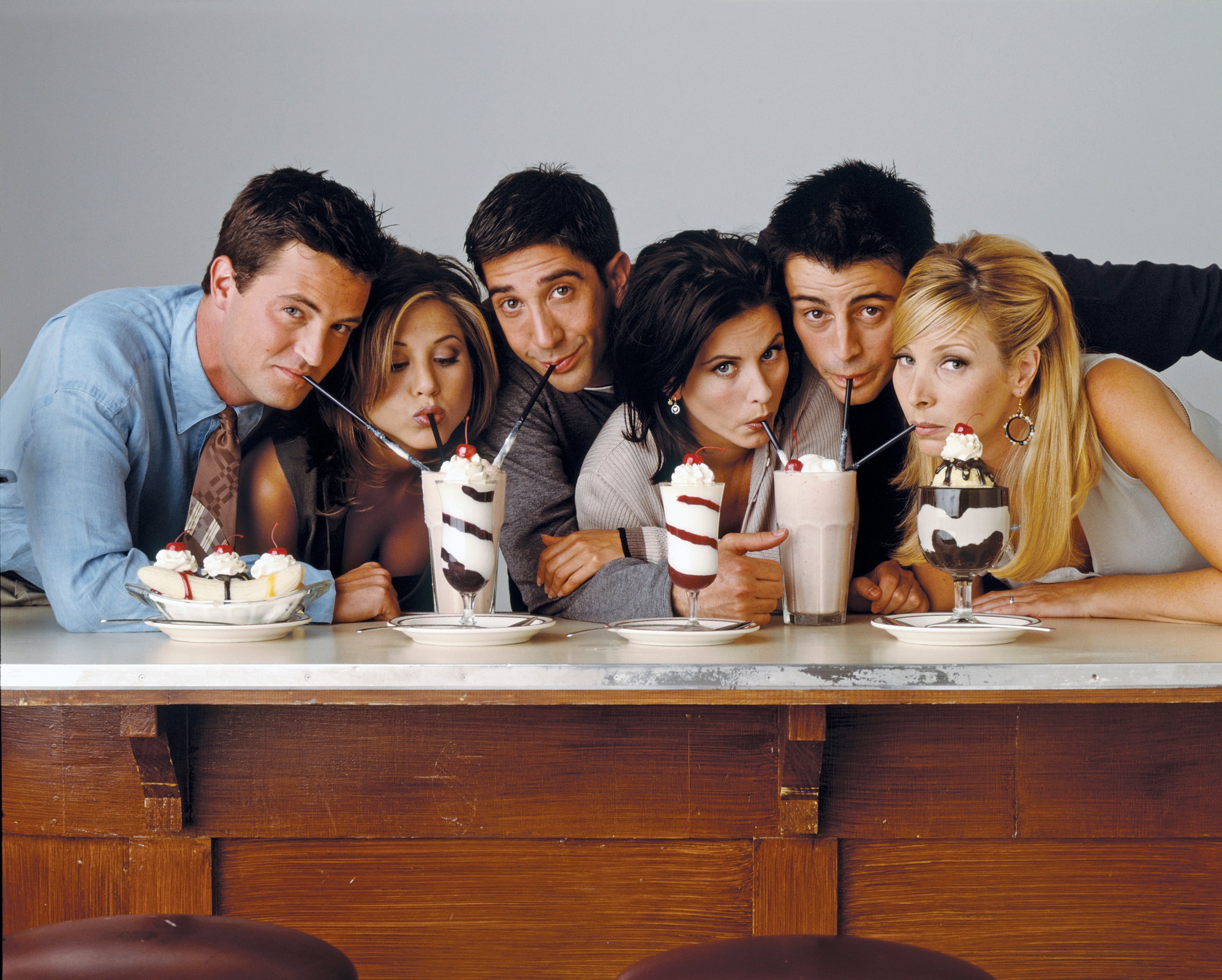 El reparto de &#039;Friends&#039;. Getty.