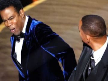 Will Smith ironiza sobre su bofetón a Chris Rock en los Oscar un año después