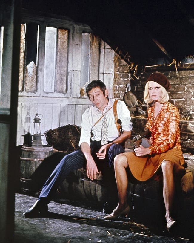 Brigitte Bardot y Serge Gainsbourg