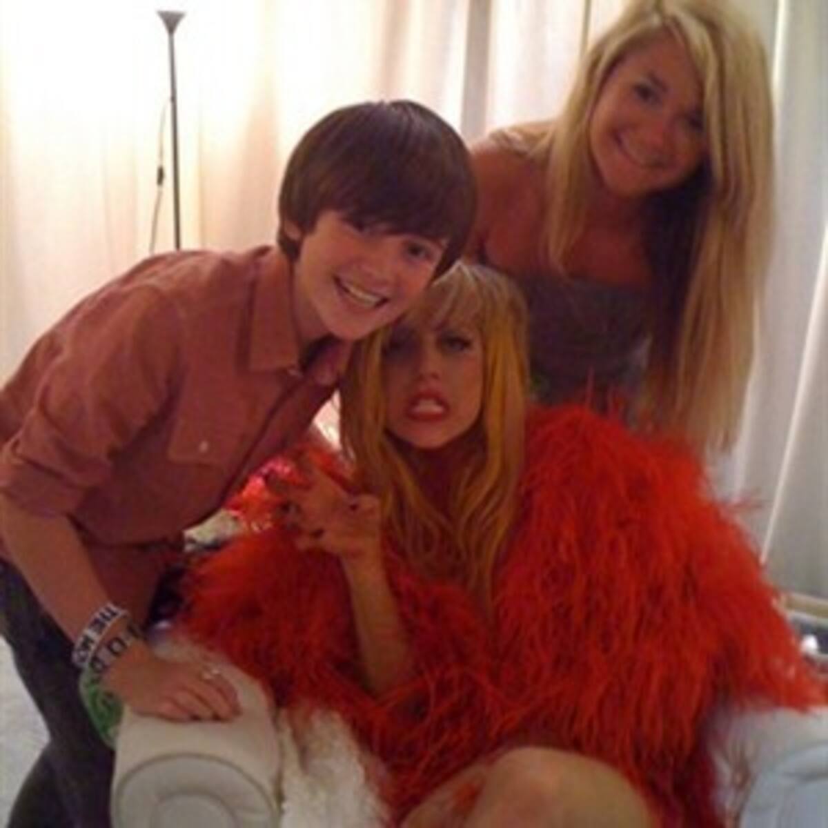 Lady Gaga y Greyson Chance, por fin juntos