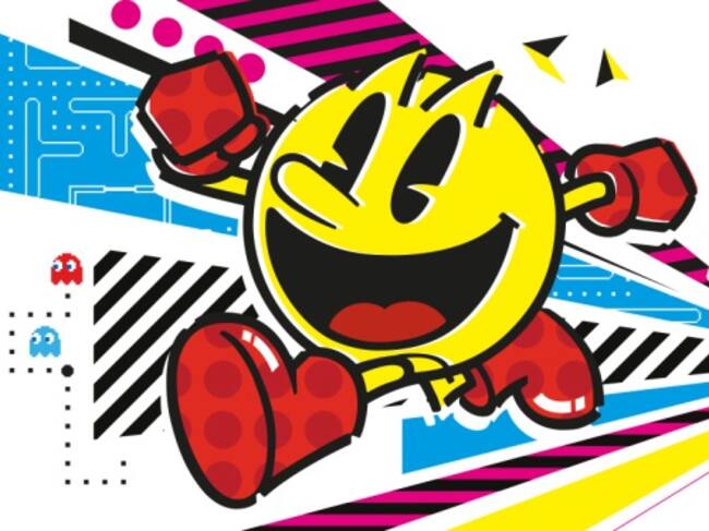 Cartel promocional de Pac Man Stories