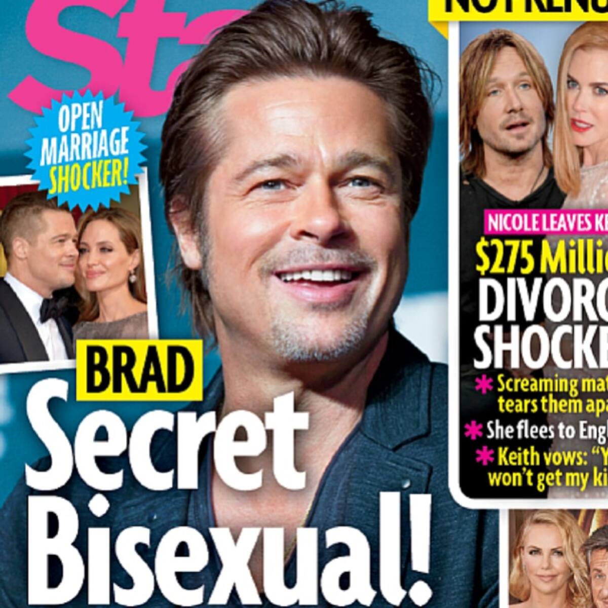 ¿Brad Pitt bisexual?