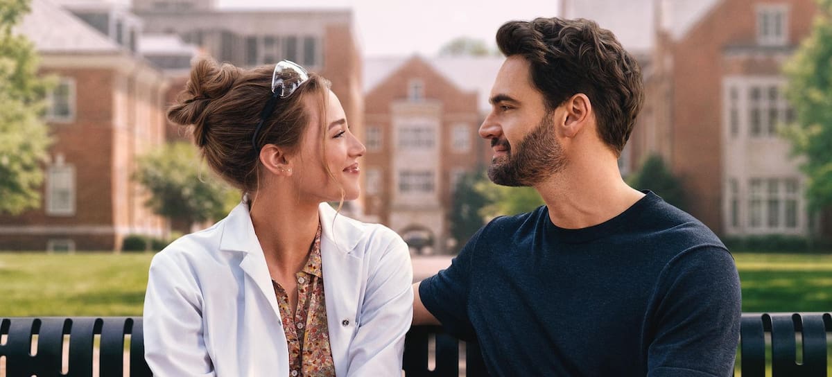 Cartel promocional de 'La hipótesis del amor' de Prime Video