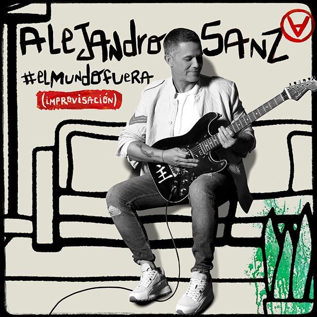 Portada de El Mundo Fuera de Alejandro Sanz.