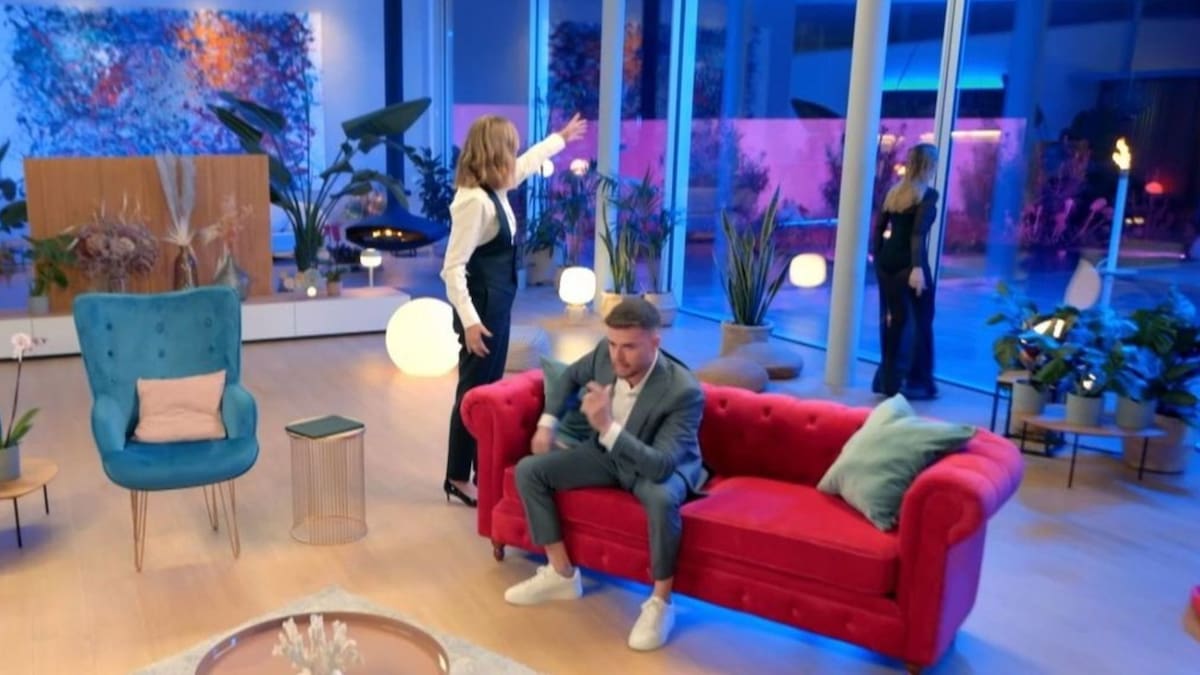 Sandra Barneda, en el reencuentro de Almudena y Darío tras ‘La isla de las tentaciones 9’: “O sea, que estás completamente enamorado” | Programas | LOS40