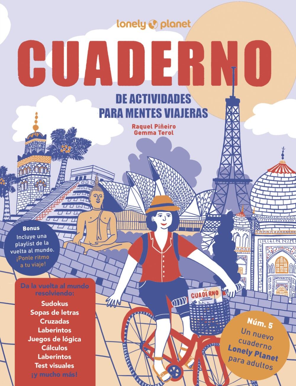 Portada de &#039;Cuadernos de actividades para mentes viajeras&#039;.