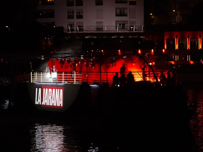 El barco de Netflix en Sevilla. / Netflix