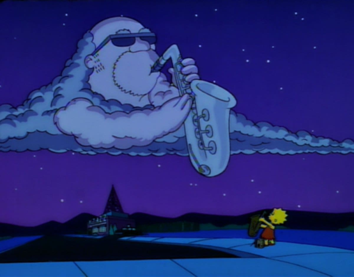 Encías sangrantes Murphy - El saxofonista fue una gran influencia para Lisa. Su primera aparición fue en la primera temporada de la serie. En la sexta temporada, el personaje muere y desaparece.