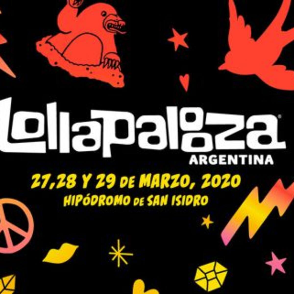 Estos son los horarios por día de Lollapalooza Argentina